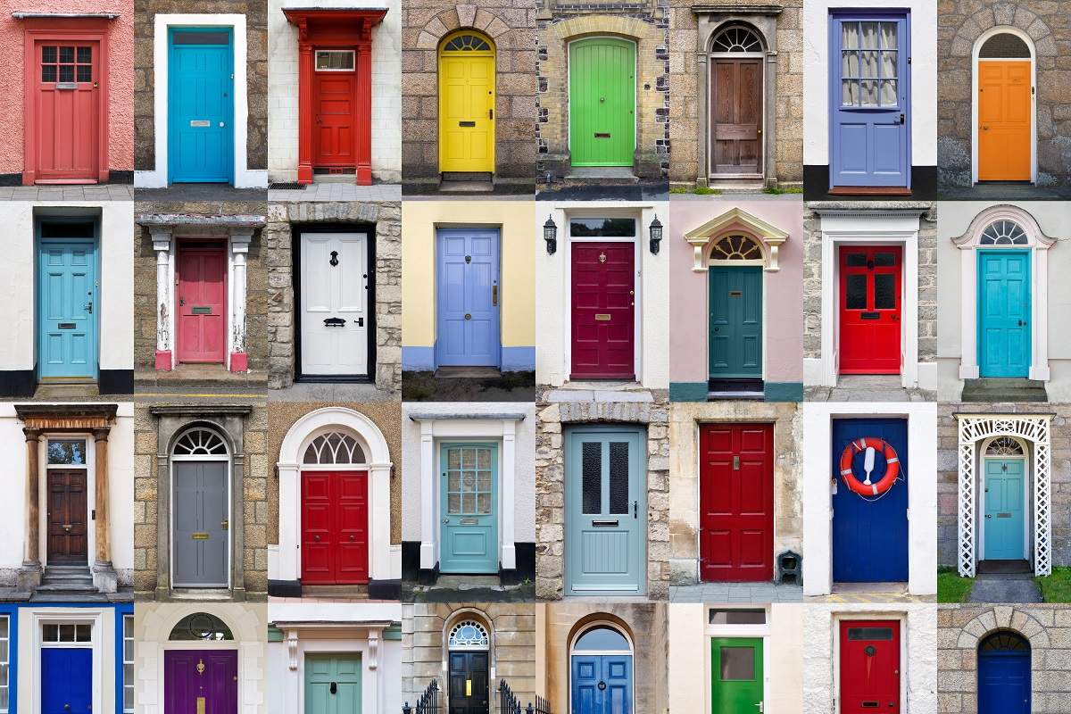 What Your  Front Door Colour Says About You