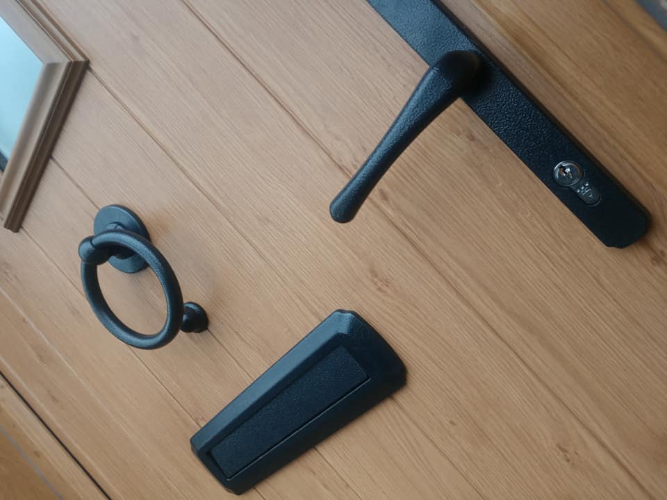 composite door handle & knocker